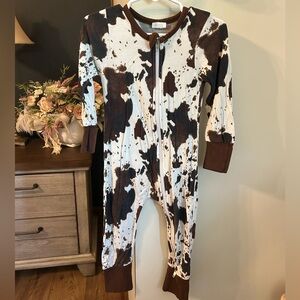 Cow Print Zippy